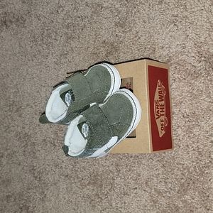 Vans Plaid Camo Sk8-Hi Crib Shoe Sz 1